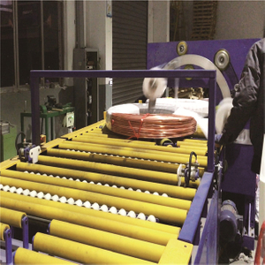 Verpackungsmaschine für Kupferrohrspulen 